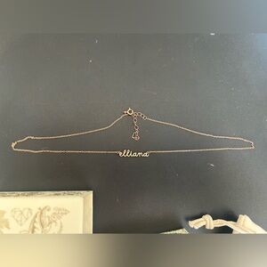 Dainty Rose Gold Elliana necklace